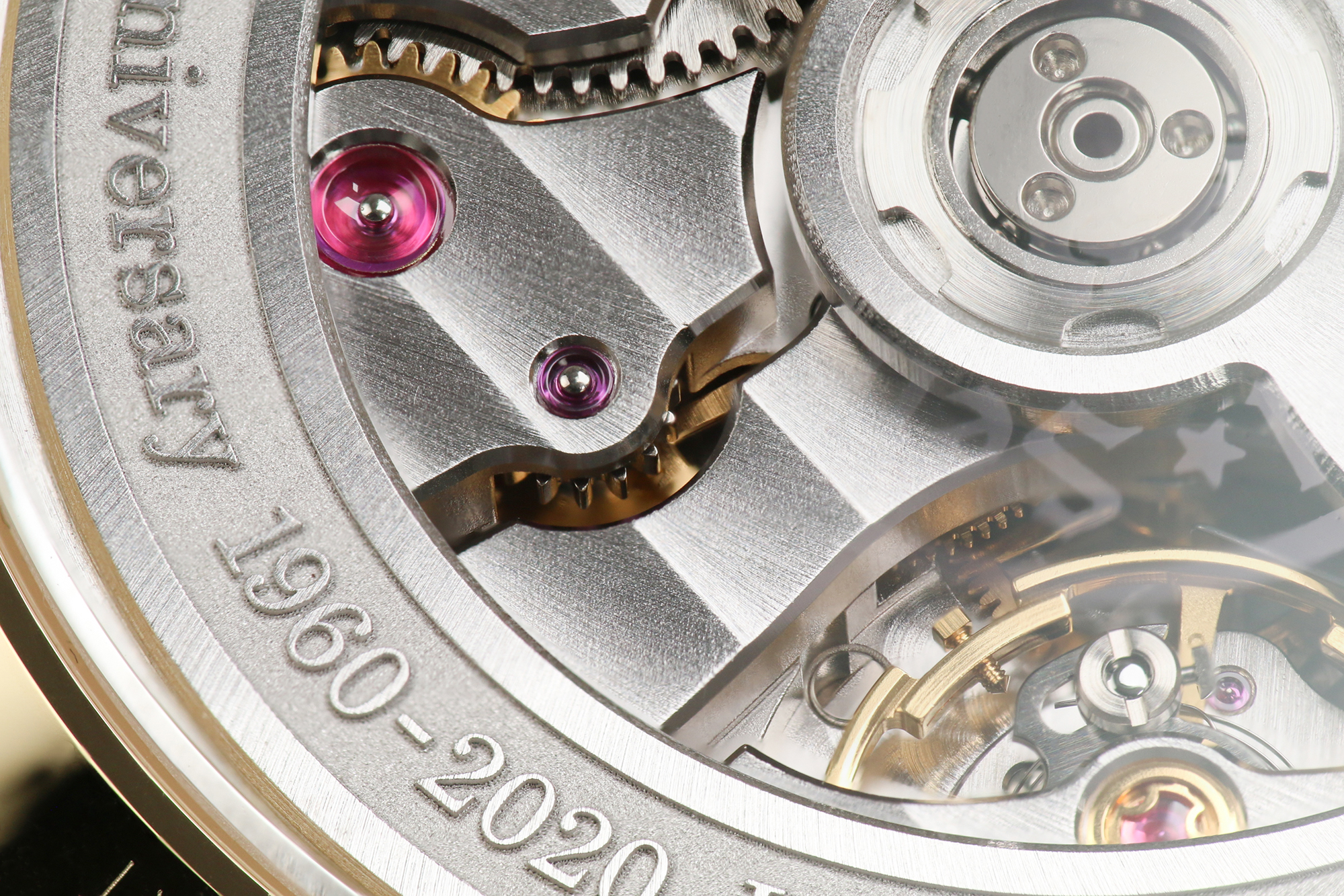 Grand Seiko 9SA5 caliber in detail.